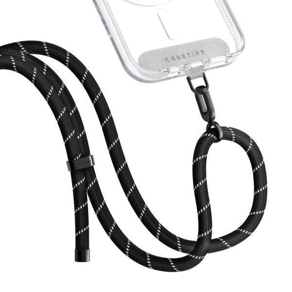 ロープ スマホショルダー - ブラック