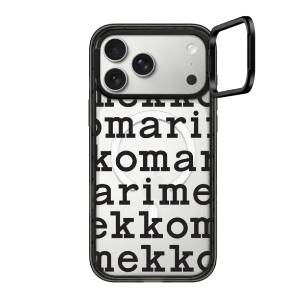 Marimekko Logo Pattern Case (White)