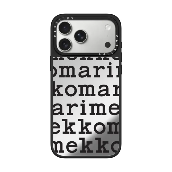 Marimekko Logo Pattern Case (White)