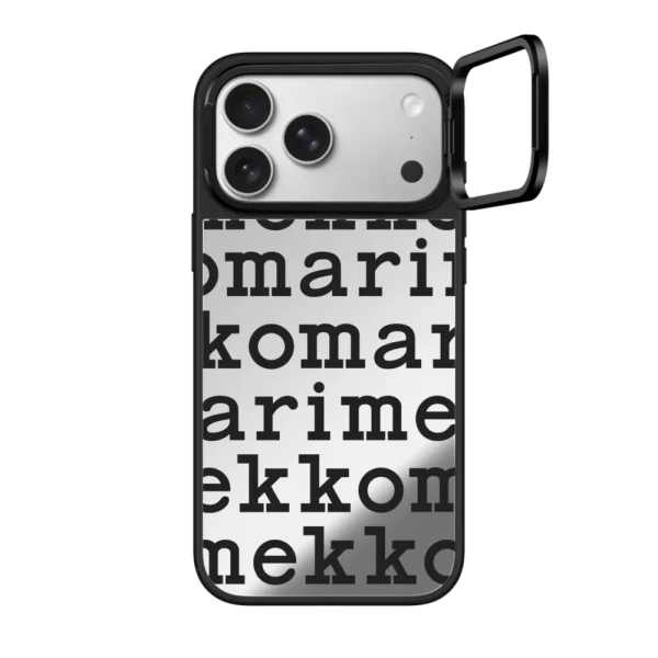 Marimekko Logo Pattern Case (White)