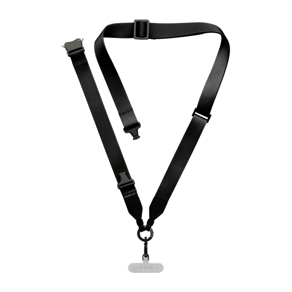 2-in-1 Utility Lanyard - Black