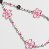 6 Flower Phone Charm - Celadon Serenity