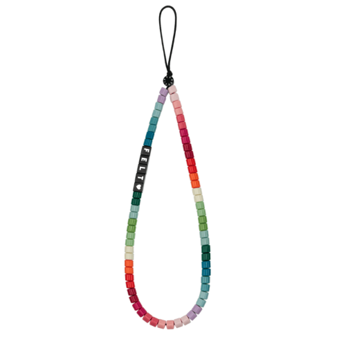FELT Friendship Bracelet Phone Charm