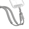 Rope Cross-body Strap - Heather Grey (Double End)