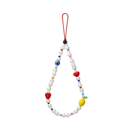 Pearl Phone Charm - Fruity Rainbow