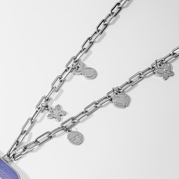 fb4ceed3fb273f4202b5ff5e90d8837e aespa Metal Charm Chain Phone Strap