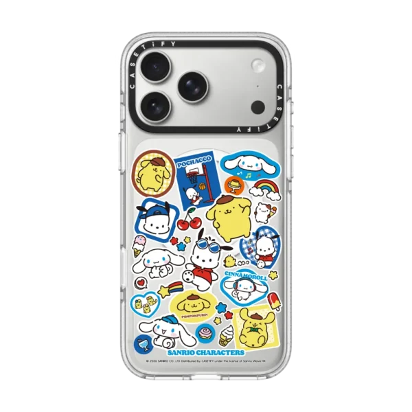 Sanrio Puppy Pals Sticker Mania Case
