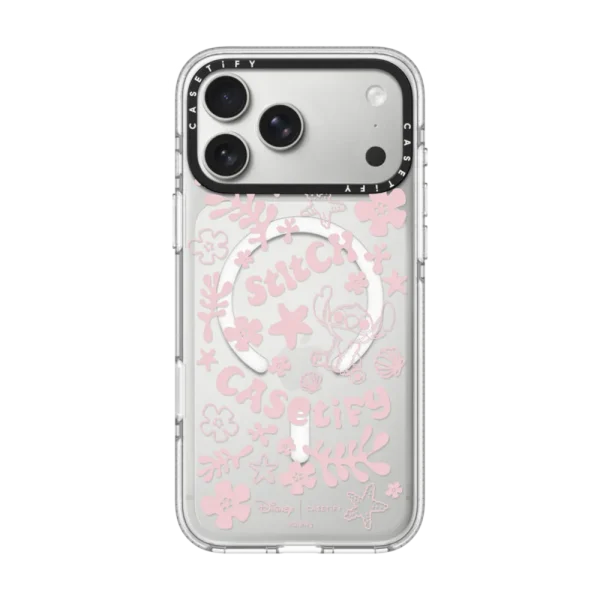Stitch Pattern Case (Pink Edition)