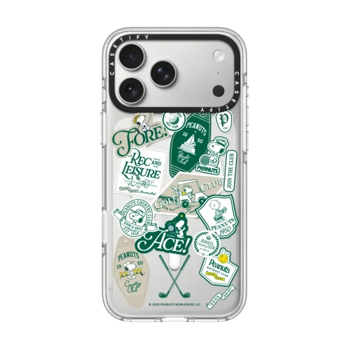 透明 PEANUTS Country Club Phone Case