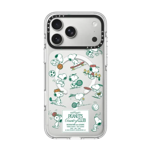 透明 Snoopy Sports & Recreation Case