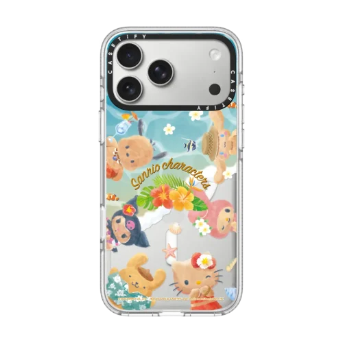 透明 Sun-Kissed Sanrio Characters Phone Case