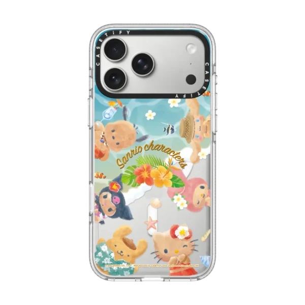 透明 Sun-Kissed Sanrio Characters Phone Case