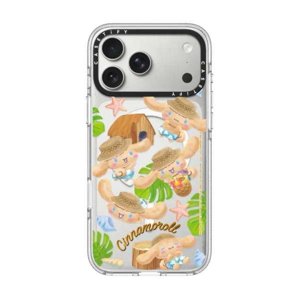 Sun-Kissed Cinnamoroll Sticker Phone Case