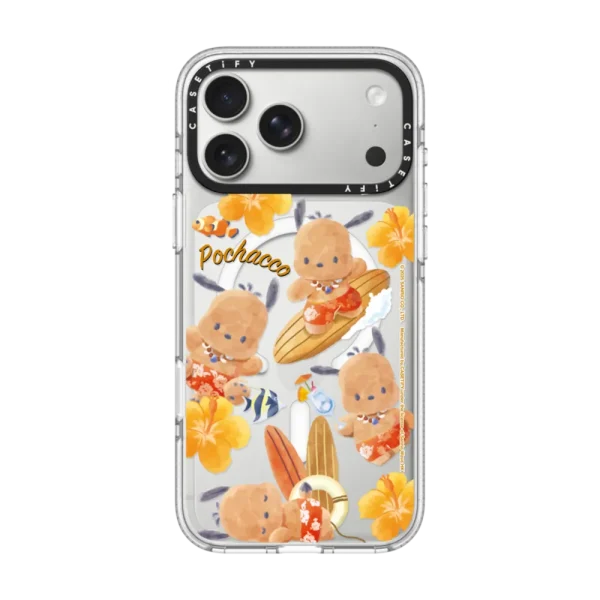 Sun-Kissed Pochacco Sticker Phone Case