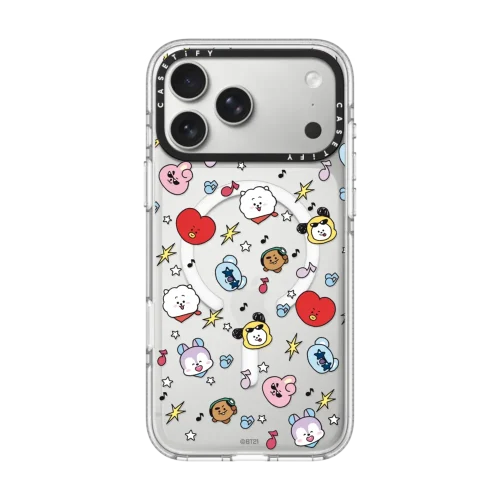 透明 BT21 Pattern Case