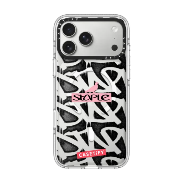 透明 STAPLE Graffiti Logo Case