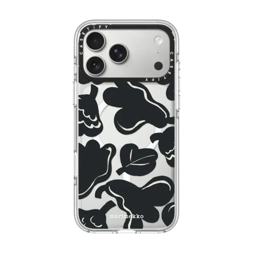 Marimekko Kukasta Kukkaan (Black & White) Case