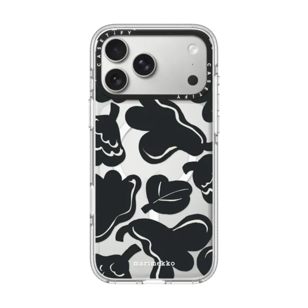 Marimekko Kukasta Kukkaan (Black & White) Case