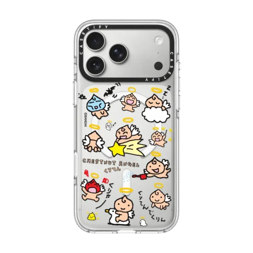 透明 Tamagotchi Chestnut Angel Medley Pattern Case