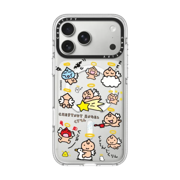 Tamagotchi Chestnut Angel Medley Pattern Case
