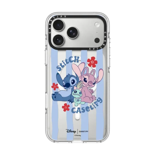 透明 Stitch Family Case