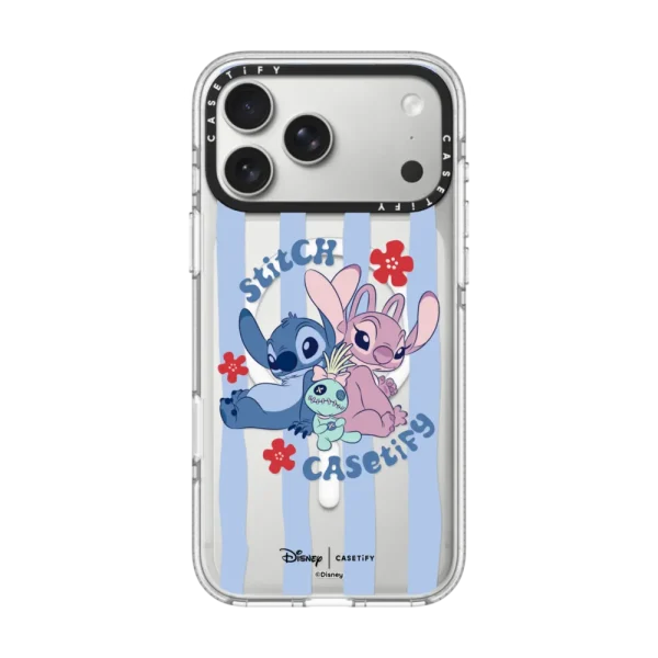 透明 Stitch Family Case
