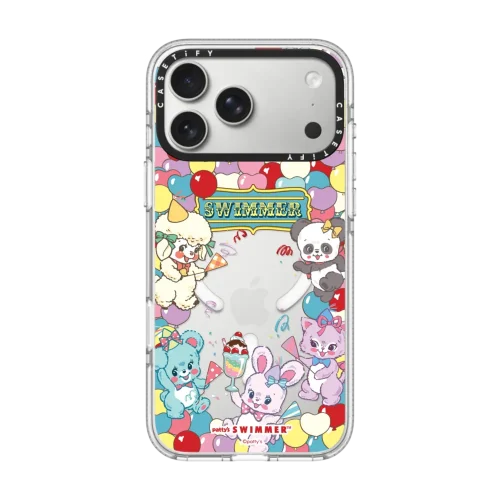 透明 SWIMMER Joyful Celebration Phone Case