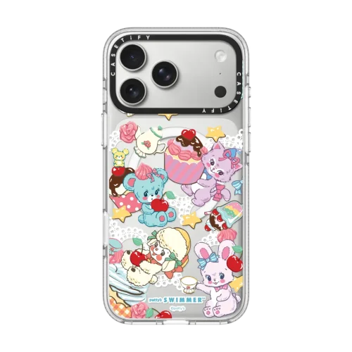 透明 SWIMMER Sweet Medley Phone Case