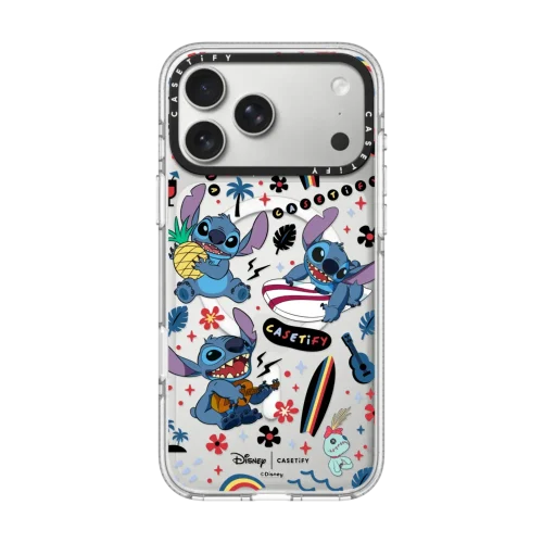 透明 Stitch Surfer Case