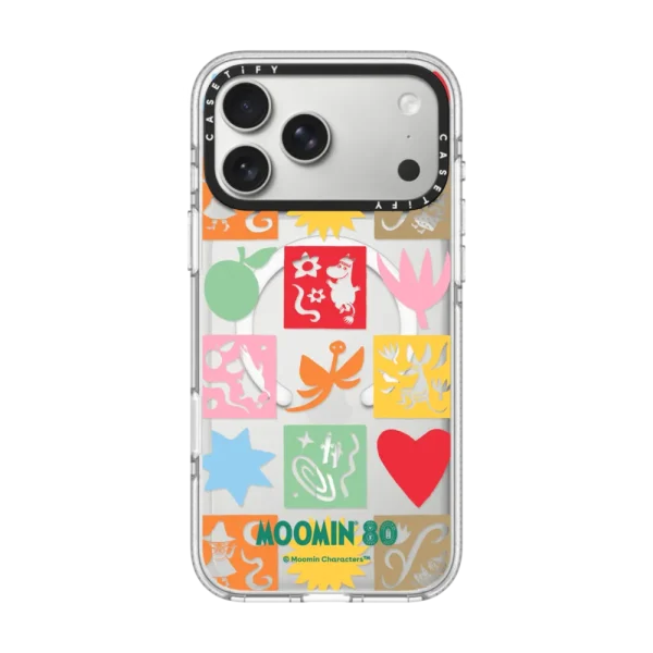 Moomin Square Pattern Case
