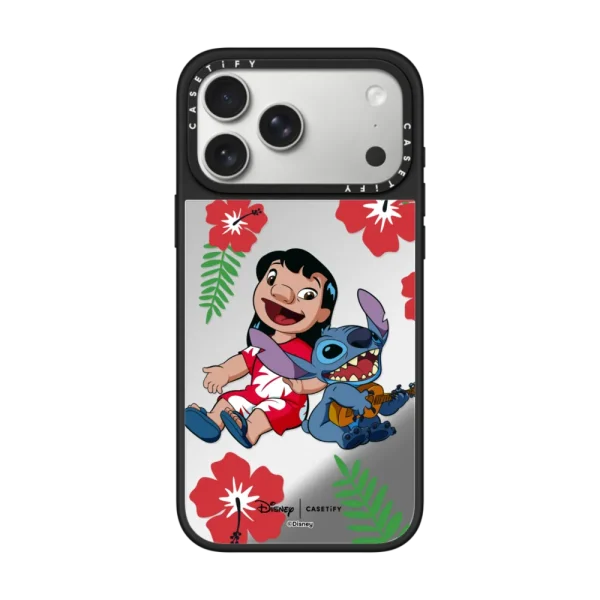 银色 Hawaii Pattern Case