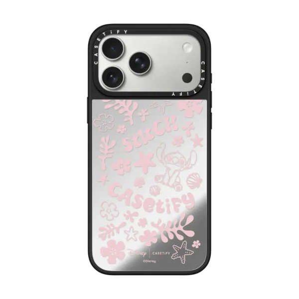 Stitch Pattern Case (Pink Edition)