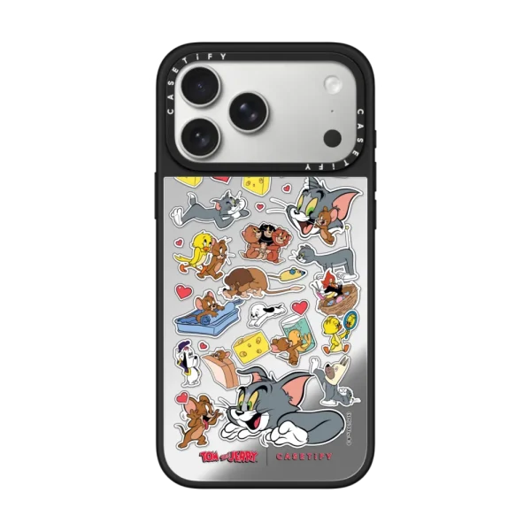 银色 Family Sticker Case