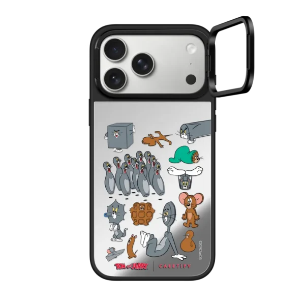 银色相机 Pattern Sticker Case
