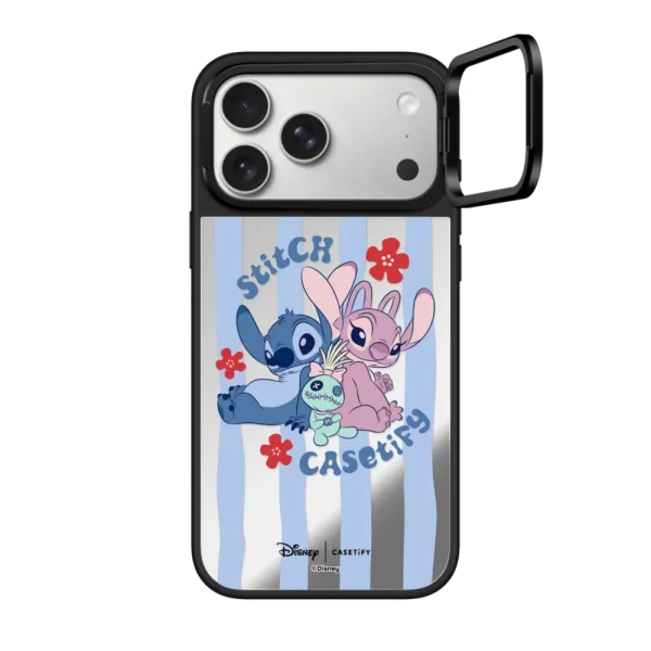银色相机 Stitch Family Case