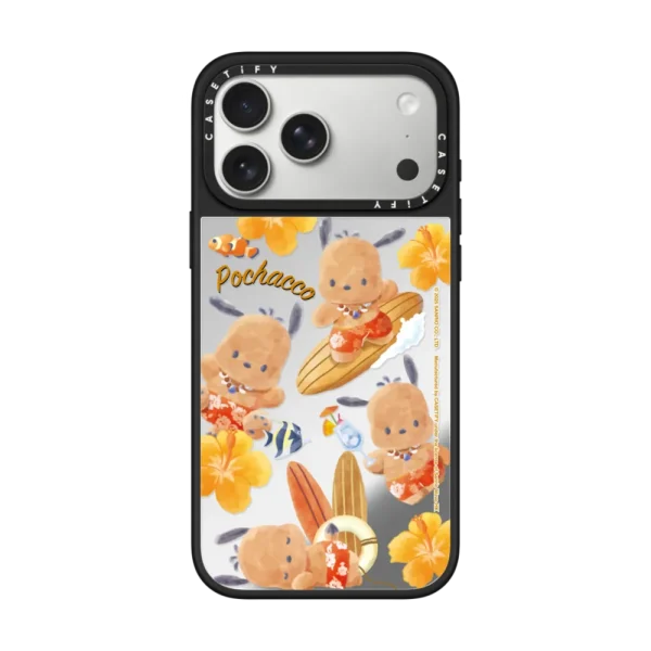 Sun-Kissed Pochacco Sticker Phone Case
