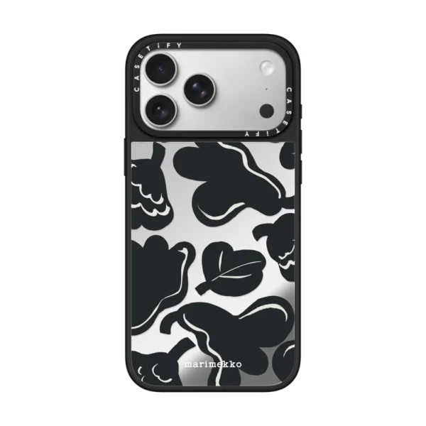 Marimekko Kukasta Kukkaan (Black & White) Case