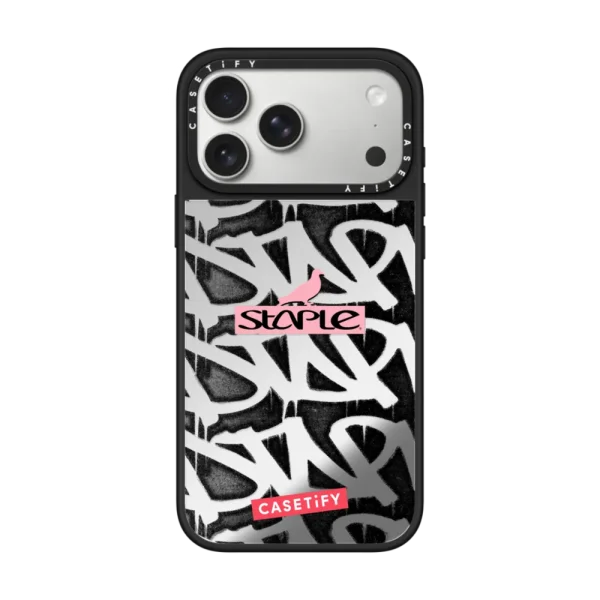 镜面 STAPLE Graffiti Logo Case