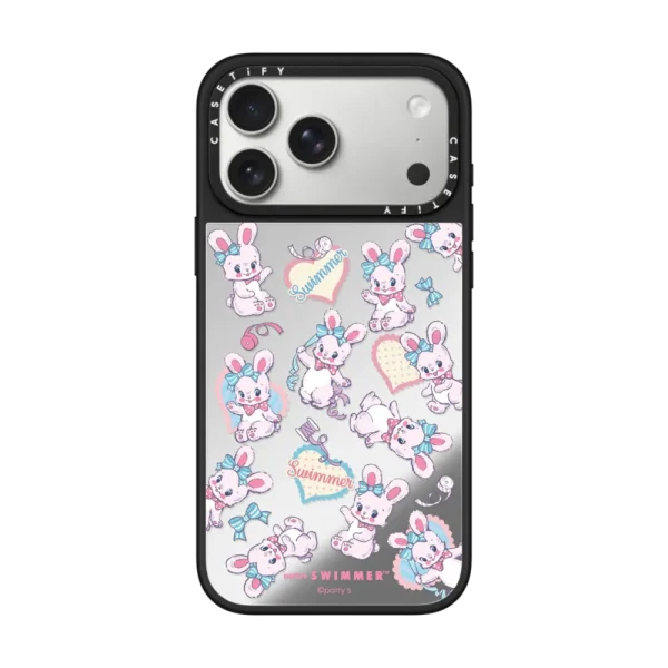 镜面 Bow Ribunny Phone Case