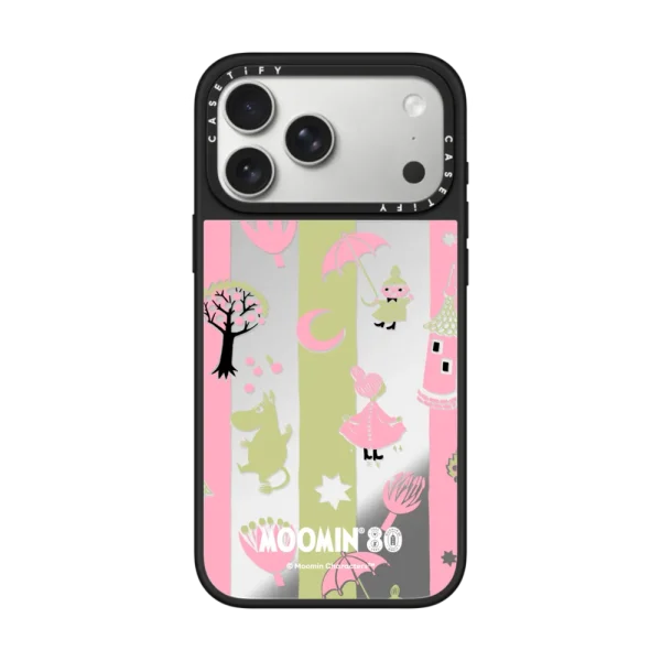 Moomin Stripes Pattern Case