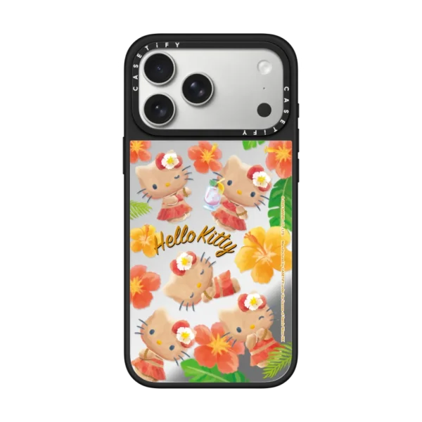 镜面 Sun-Kissed Hello Kitty Sticker Phone Case