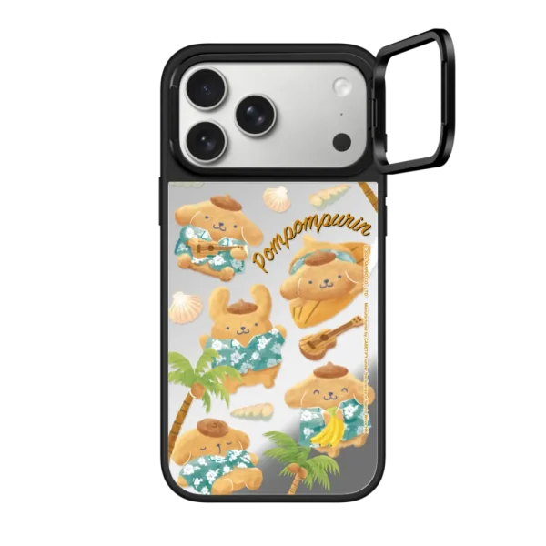 Sun-Kissed Pompompurin Sticker Phone Case