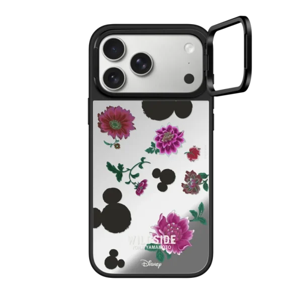 Mickey Mouse & Pink Flower Pattern Case