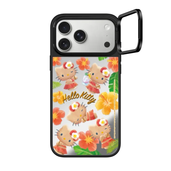镜面相机 Sun-Kissed Hello Kitty Sticker Phone Case