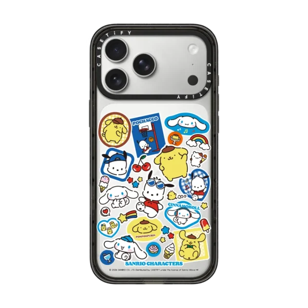 Sanrio Puppy Pals Sticker Mania Case