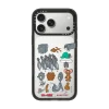 黑框 Pattern Sticker Case