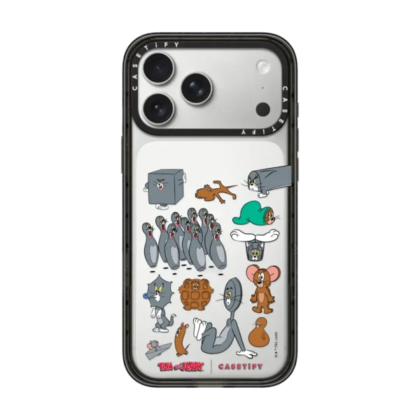 黑框 Pattern Sticker Case