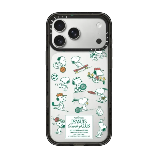 黑框 Snoopy Sports & Recreation Case