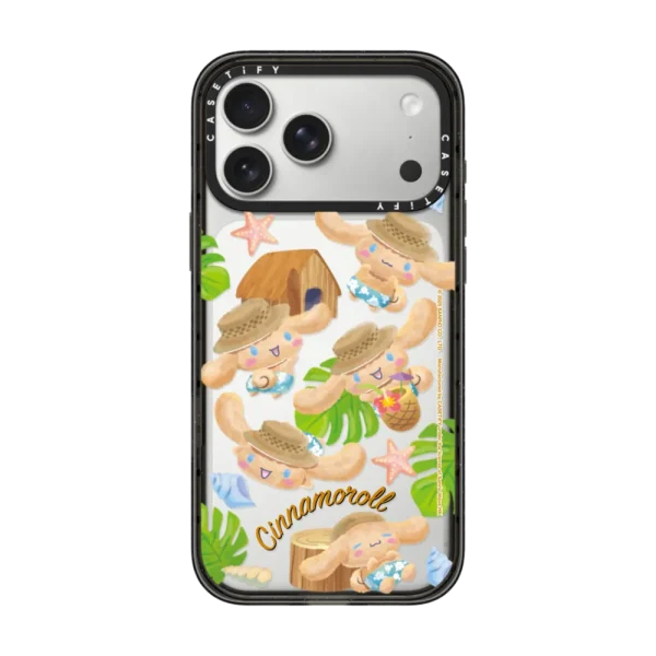 Sun-Kissed Cinnamoroll Sticker Phone Case