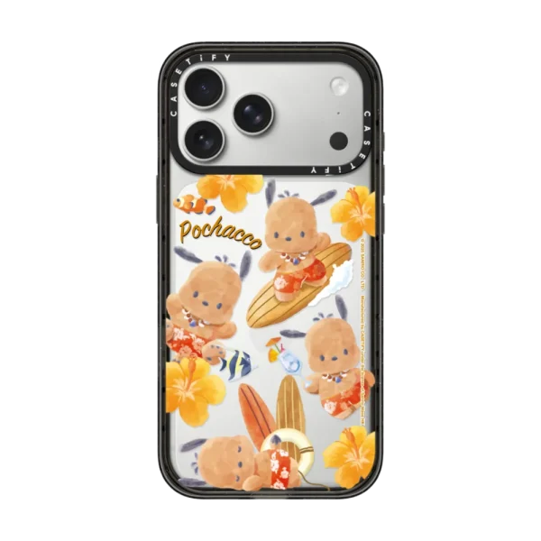 Sun-Kissed Pochacco Sticker Phone Case